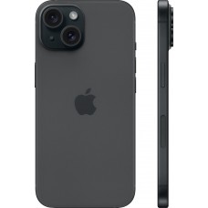 Смартфон Apple iPhone 15 128GB Black (Чёрный) Dual sim (nano Sim+eSim)