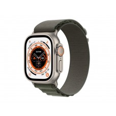 Умные часы Apple Watch Ultra, 49 мм, Titanium Case титановый/зеленый Alpine Loop (S 130-160мм)